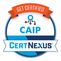Certified Artificial Intelligence (AI) Practitioner (CAIP) logo